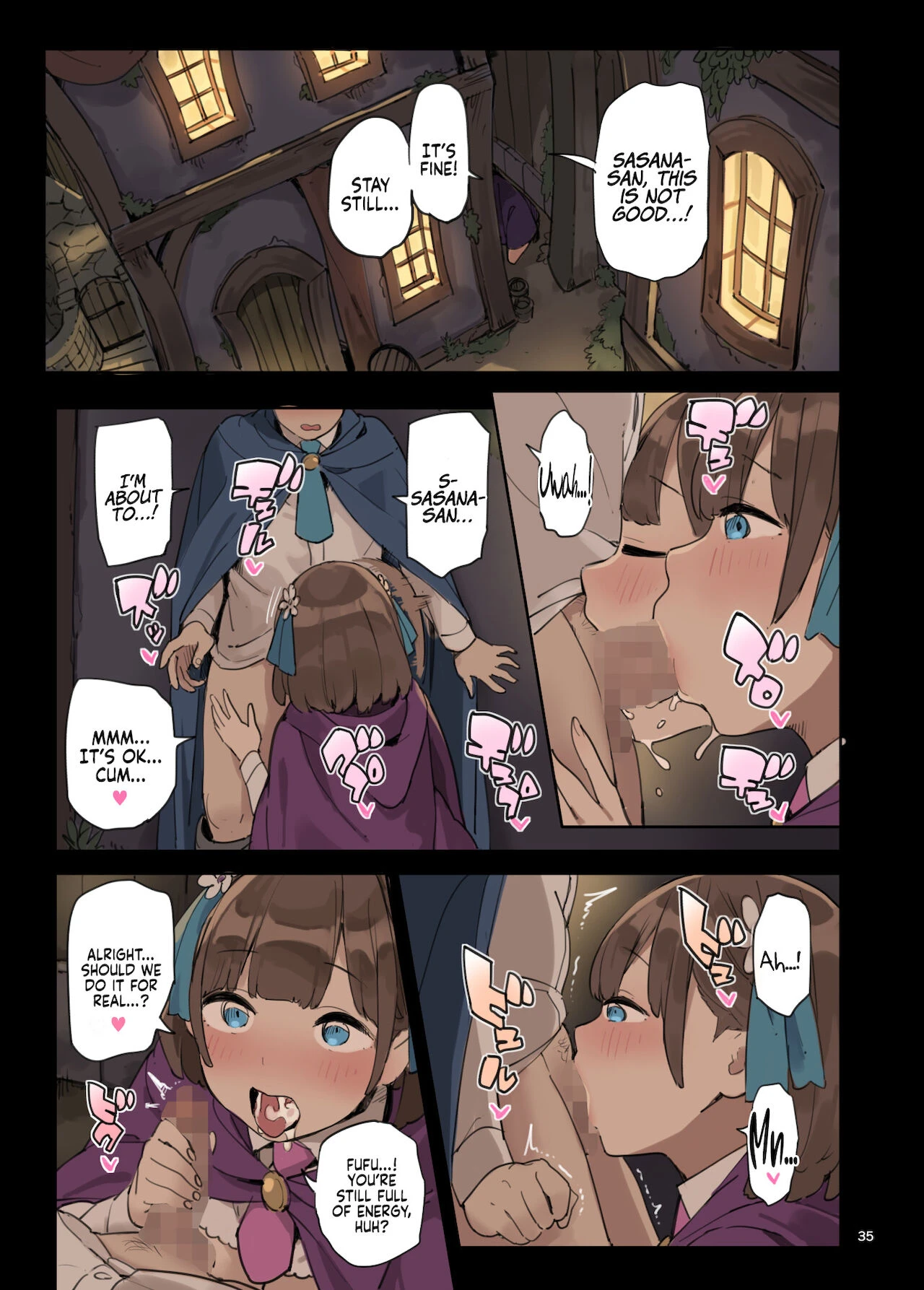 Studying Sex with Magic! porn comic picture 35