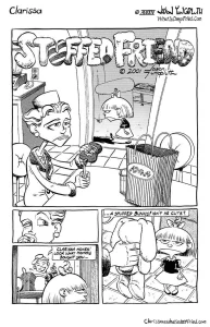 Stuffed Friend porn comic picture 1