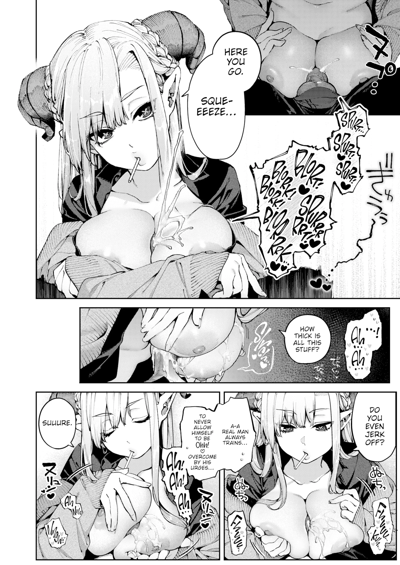Succu-Gyaru Allergy! porn comic picture 8