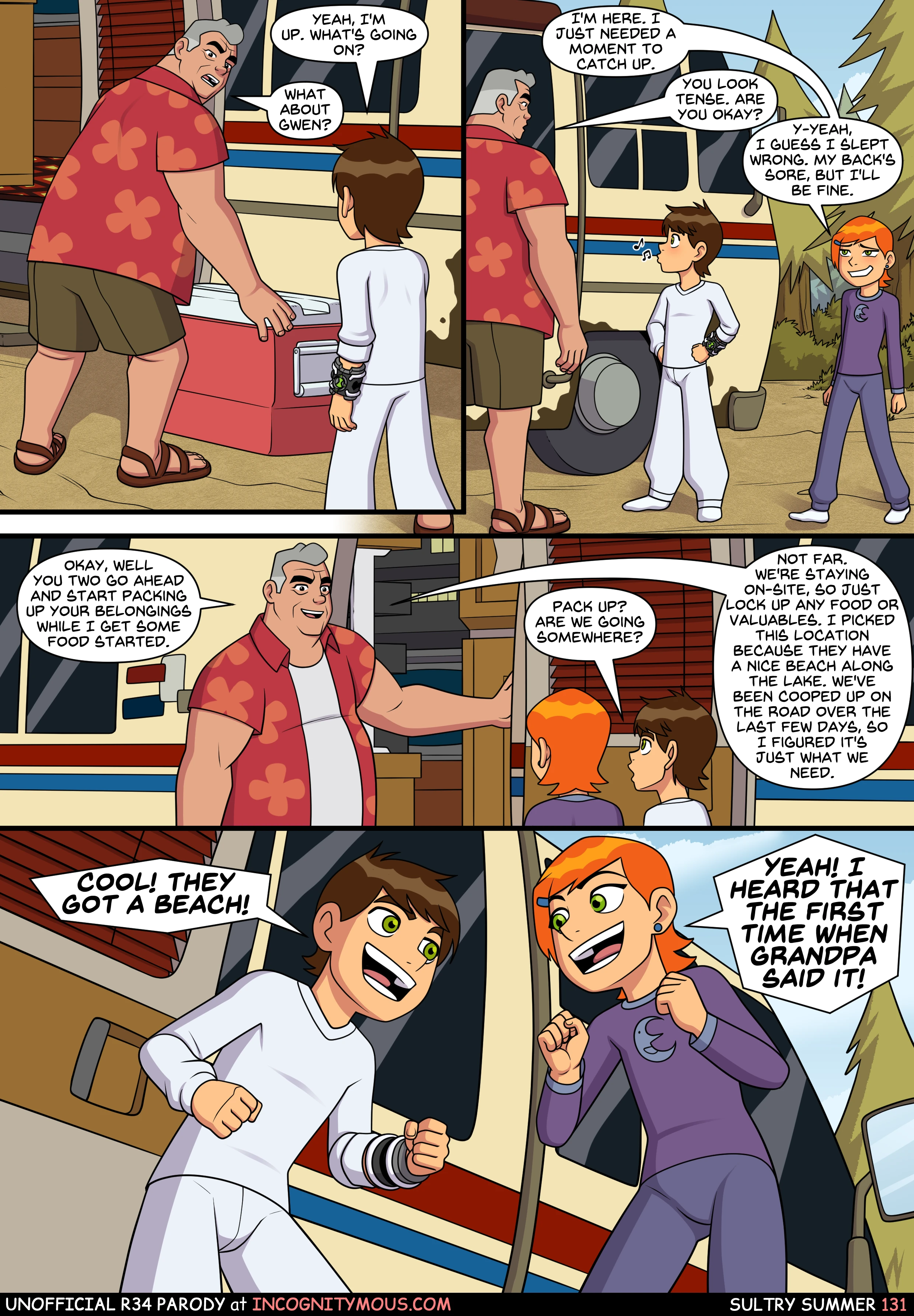 Sultry Summer Book 1 porn comic picture 131