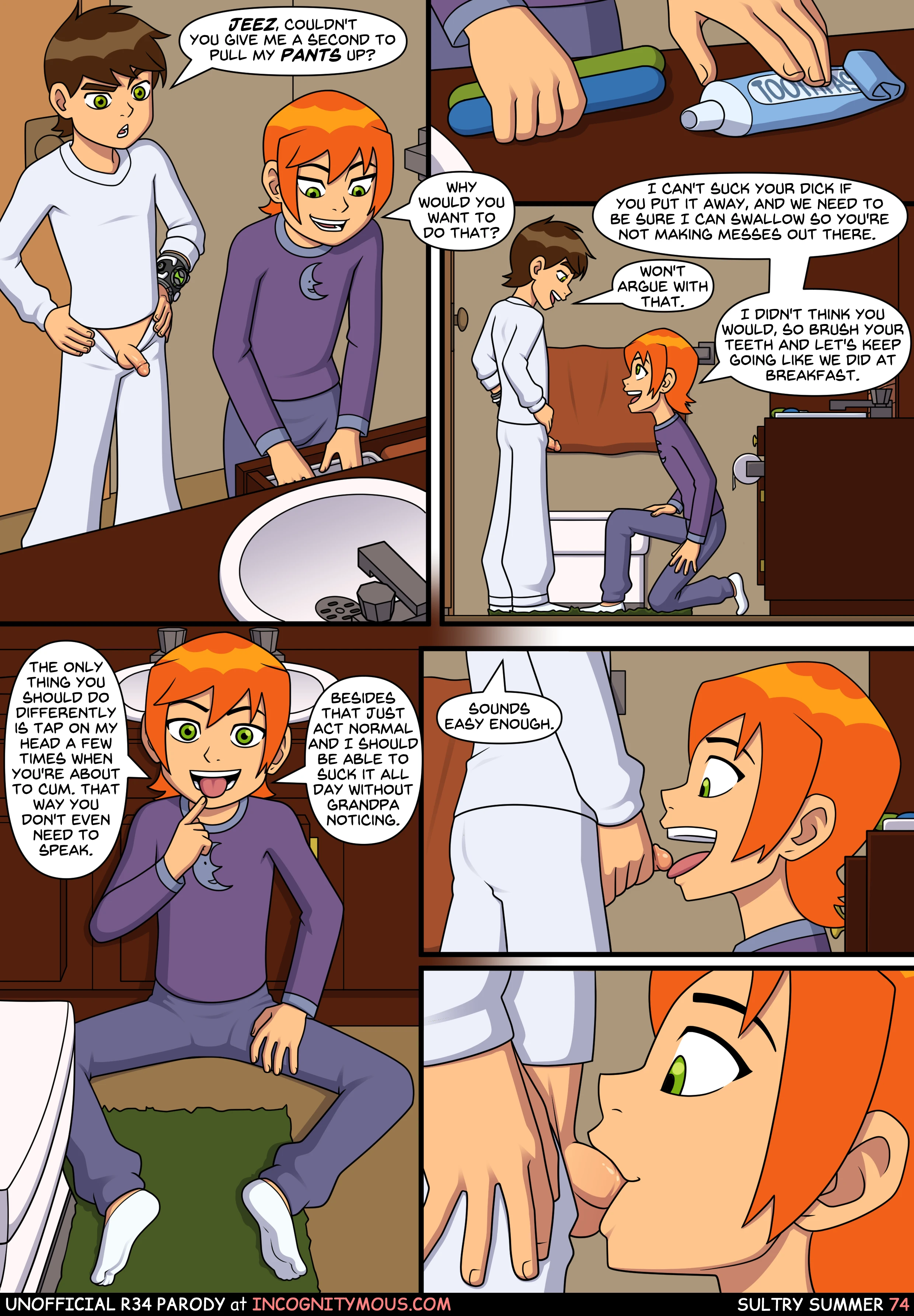 Sultry Summer Book 1 porn comic picture 75
