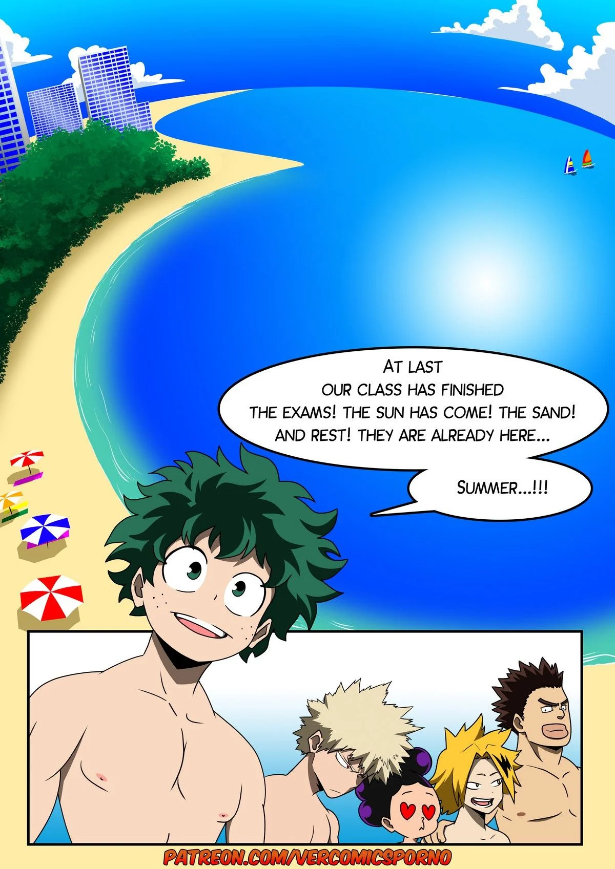 Summer School porn comic picture 2