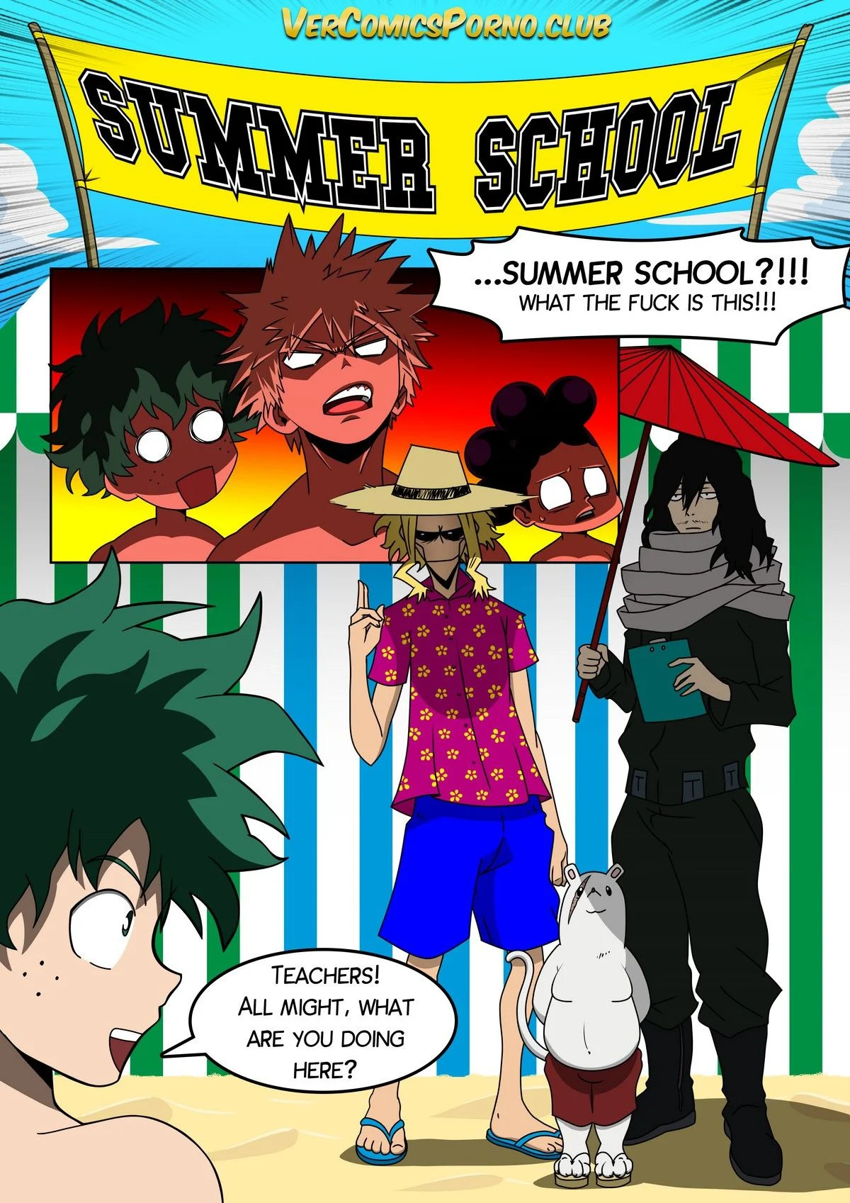 Summer School porn comic picture 3