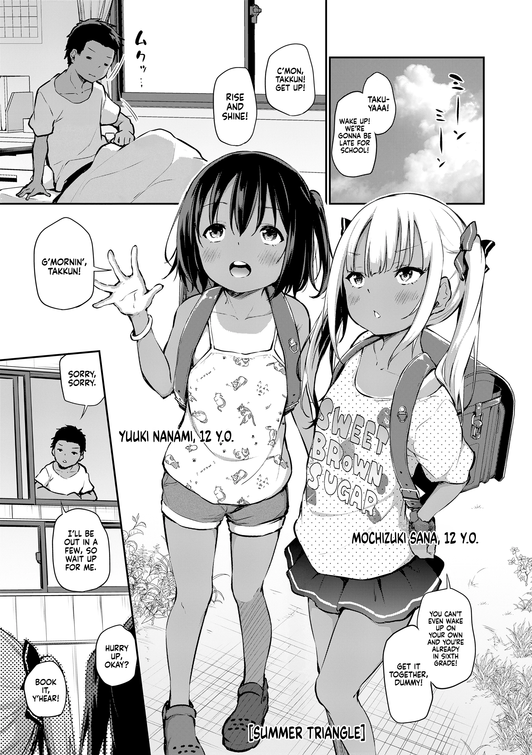Summer Triangle porn comic picture 1