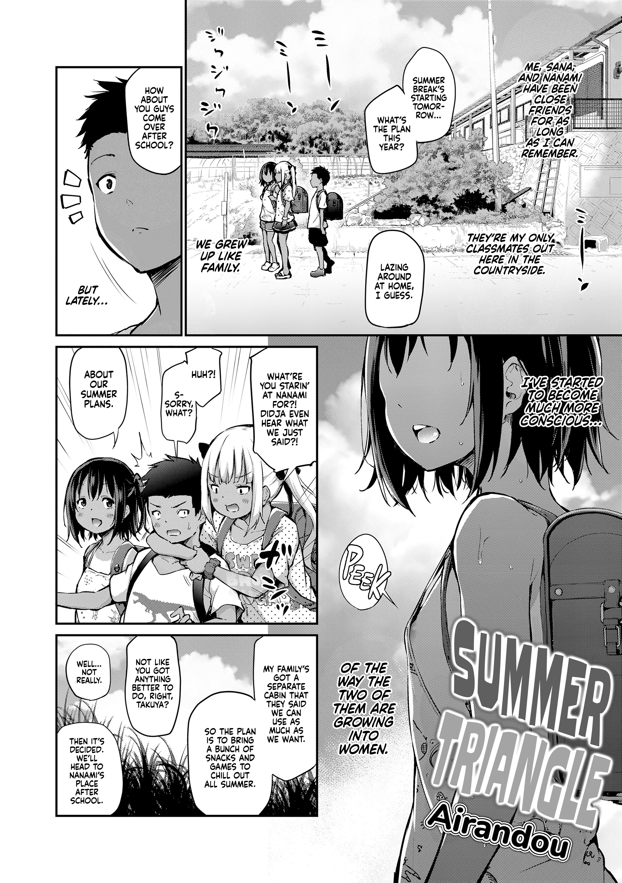 Summer Triangle porn comic picture 2