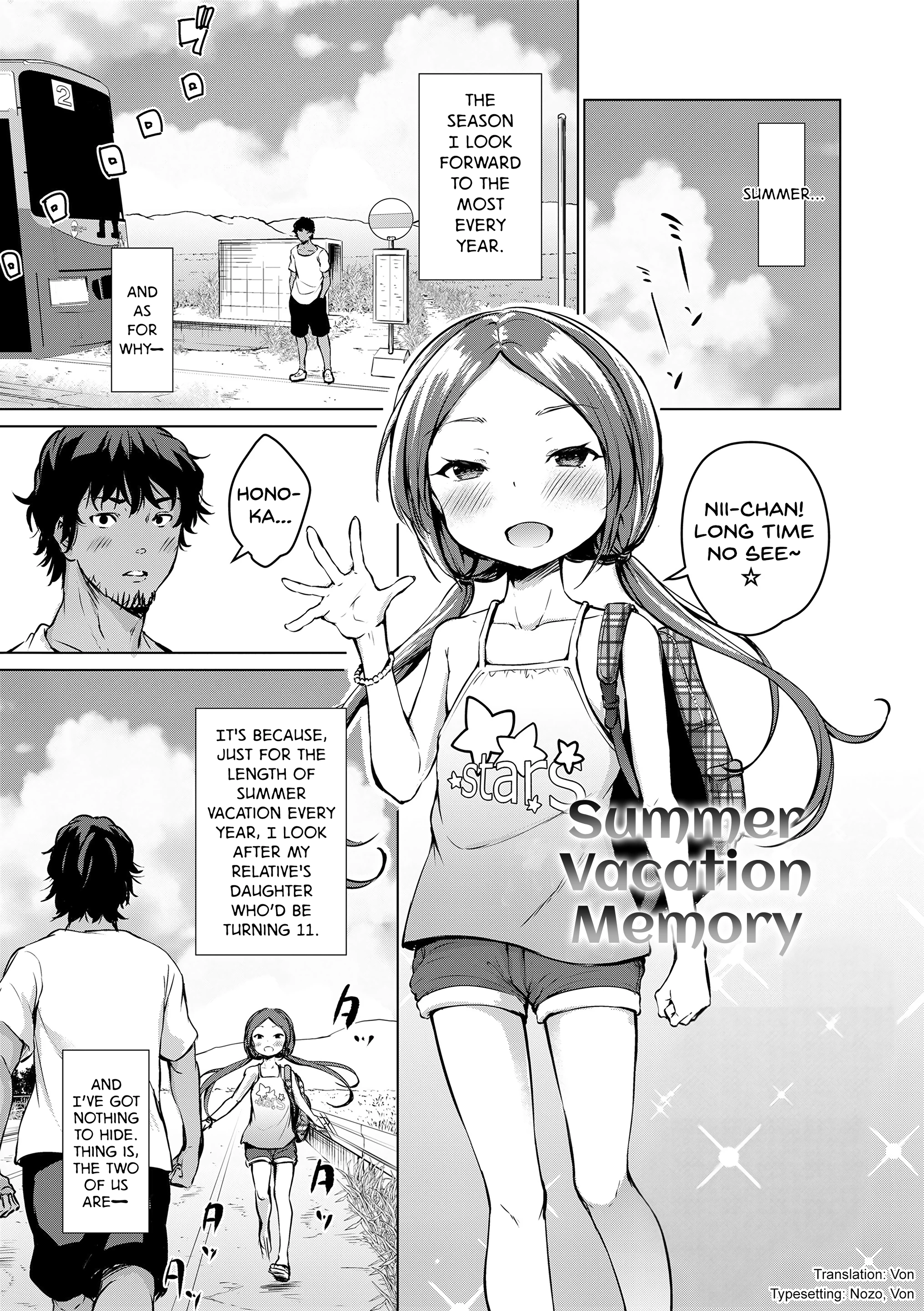 Summer Vacation Memory porn comic picture 1