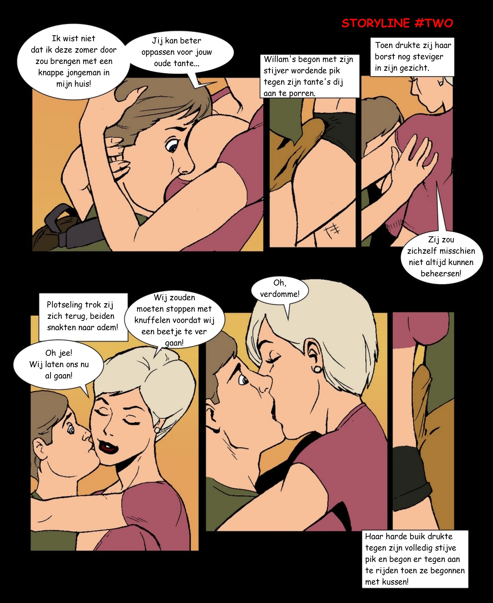Summer With Aunt Jenny Storyline 02 [NL] porn comic picture 2
