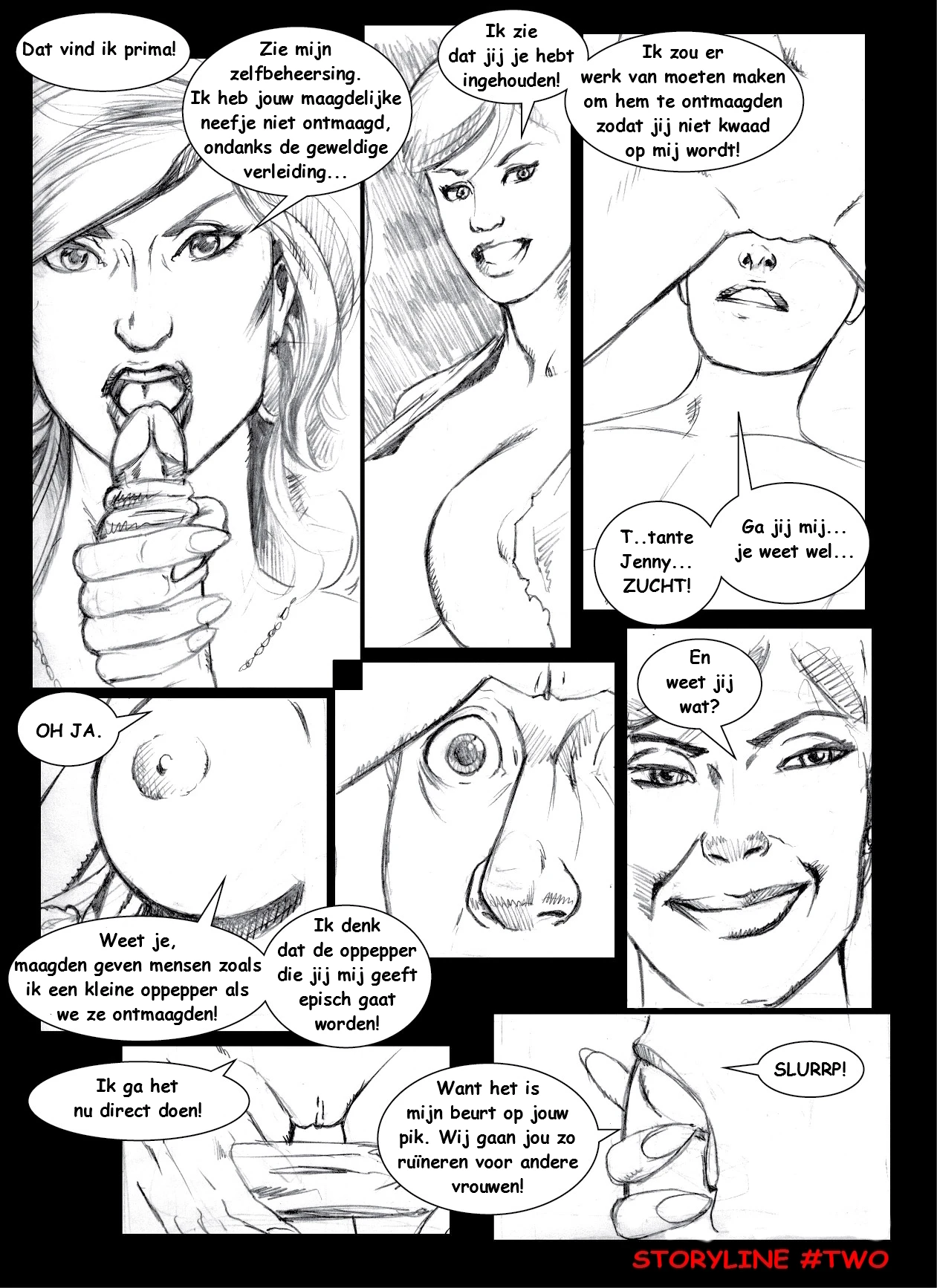 Summer With Aunt Jenny Storyline 02 [NL] porn comic picture 21