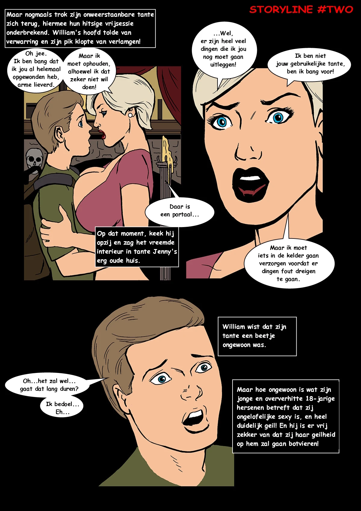 Summer With Aunt Jenny Storyline 02 [NL] porn comic picture 4