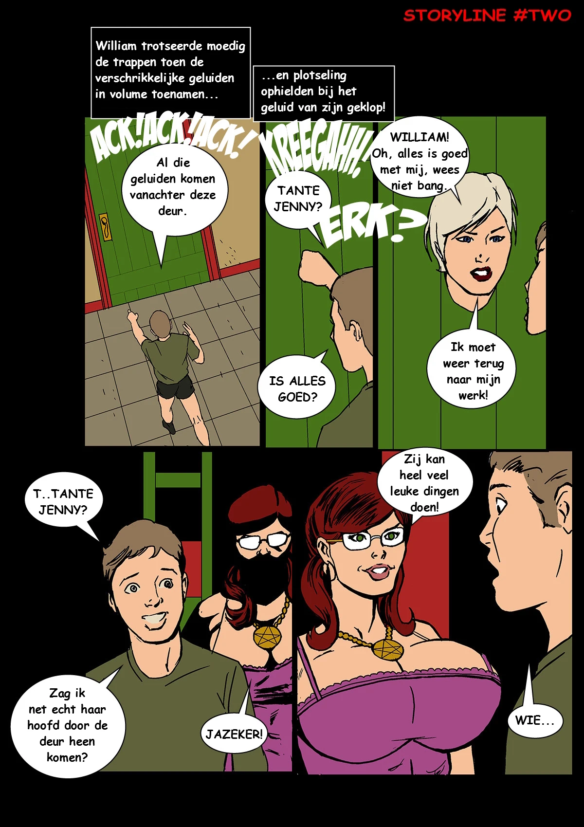Summer With Aunt Jenny Storyline 02 [NL] porn comic picture 7