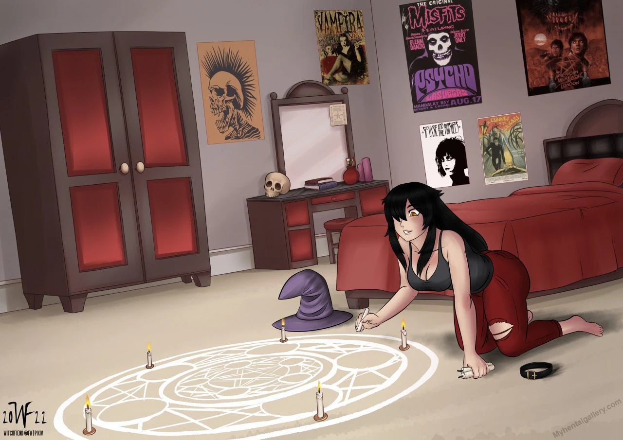 Summoning The Hellfire porn comic picture 1