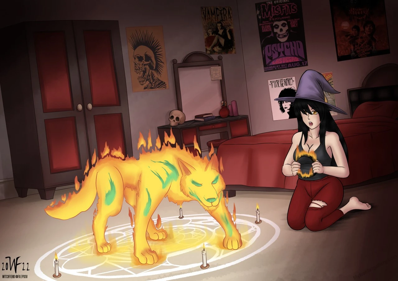Summoning The Hellfire porn comic picture 3