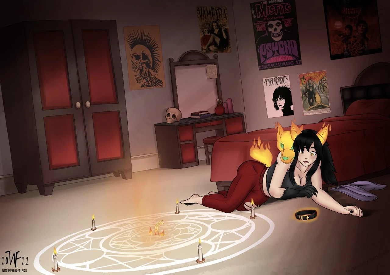 Summoning The Hellfire porn comic picture 5