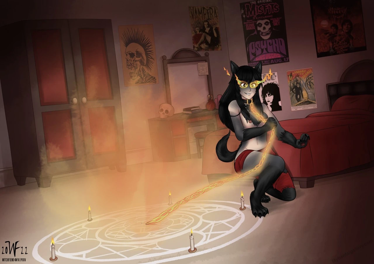 Summoning The Hellfire porn comic picture 8