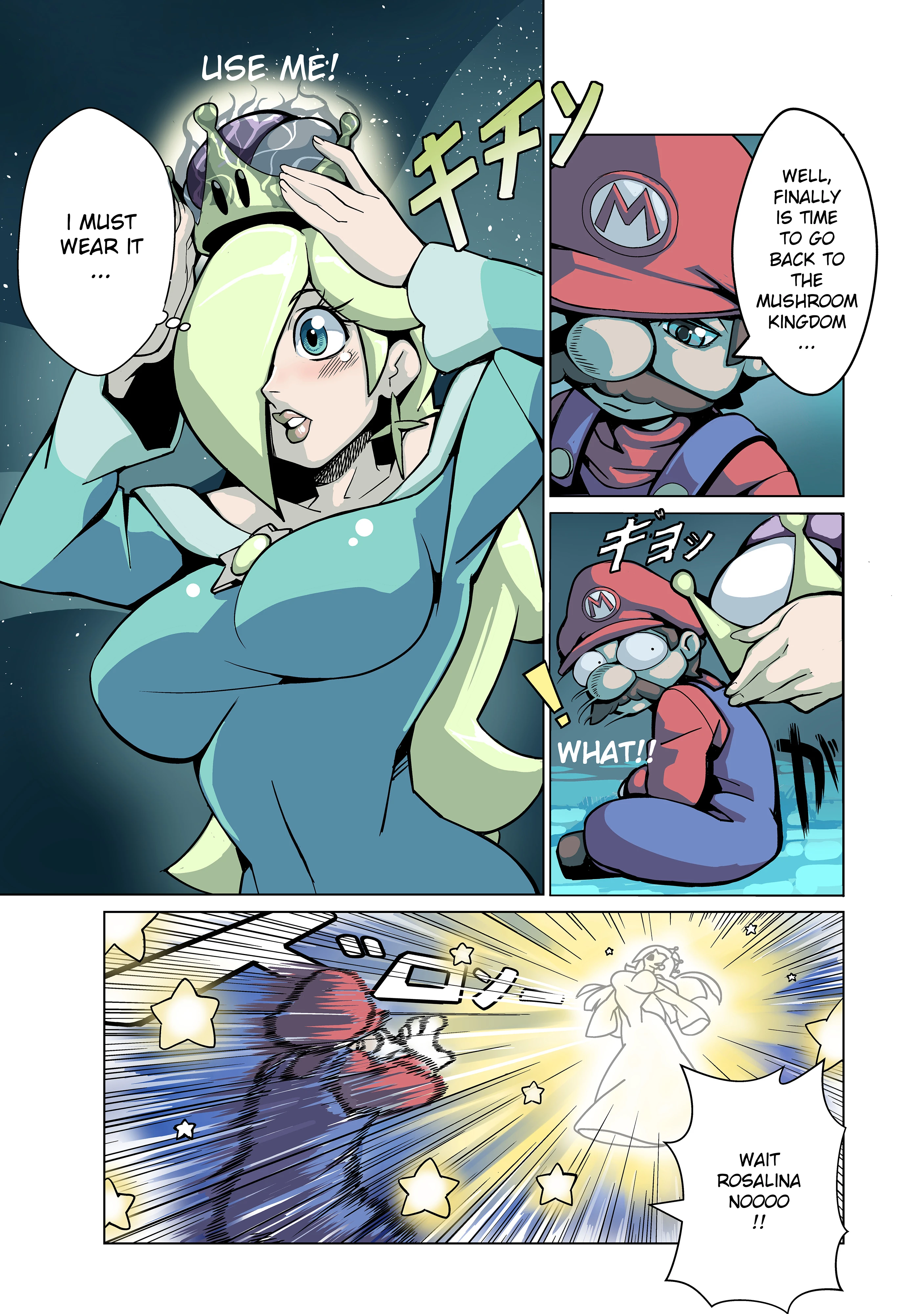 Super Crown Madness! porn comic picture 4