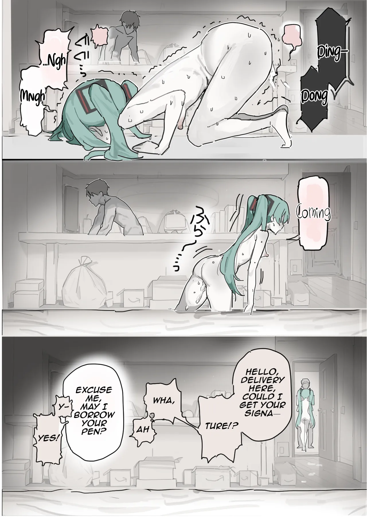 Super Erotic Birthday porn comic picture 5
