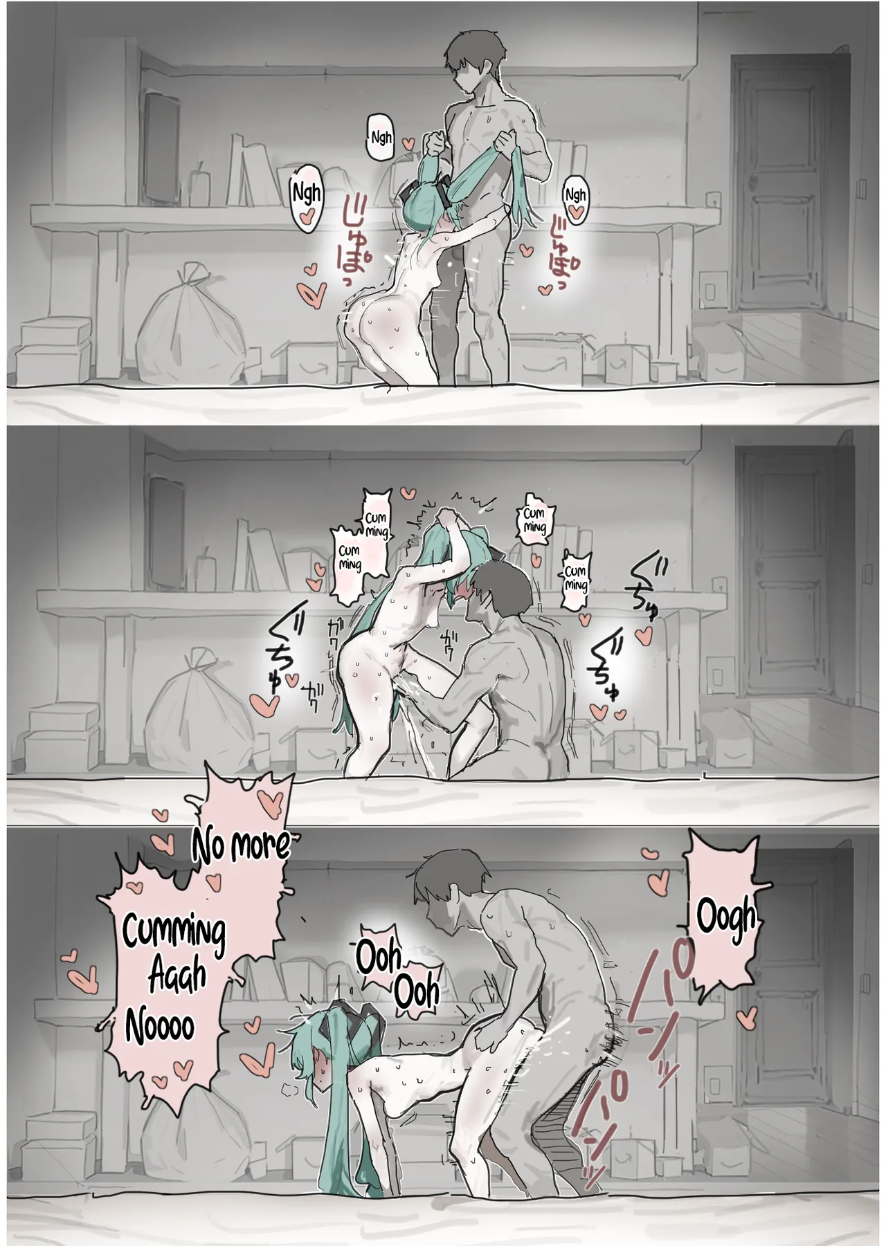 Super Erotic Birthday porn comic picture 7