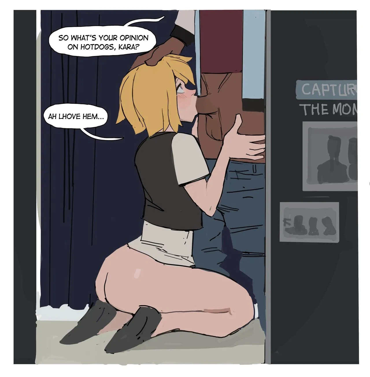 Supergirl x Jimmy porn comic picture 4
