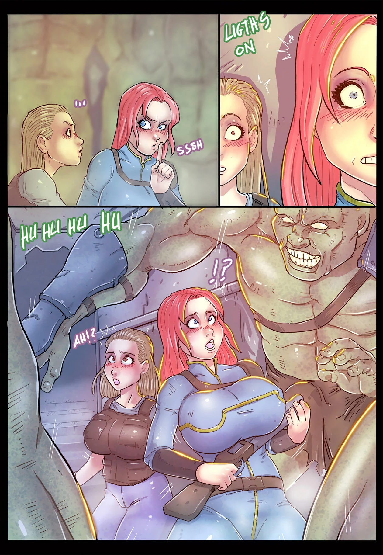 Supermutant Vault porn comic picture 2