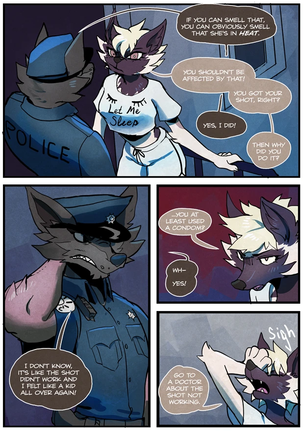 Swallow My Bullet porn comic picture 25