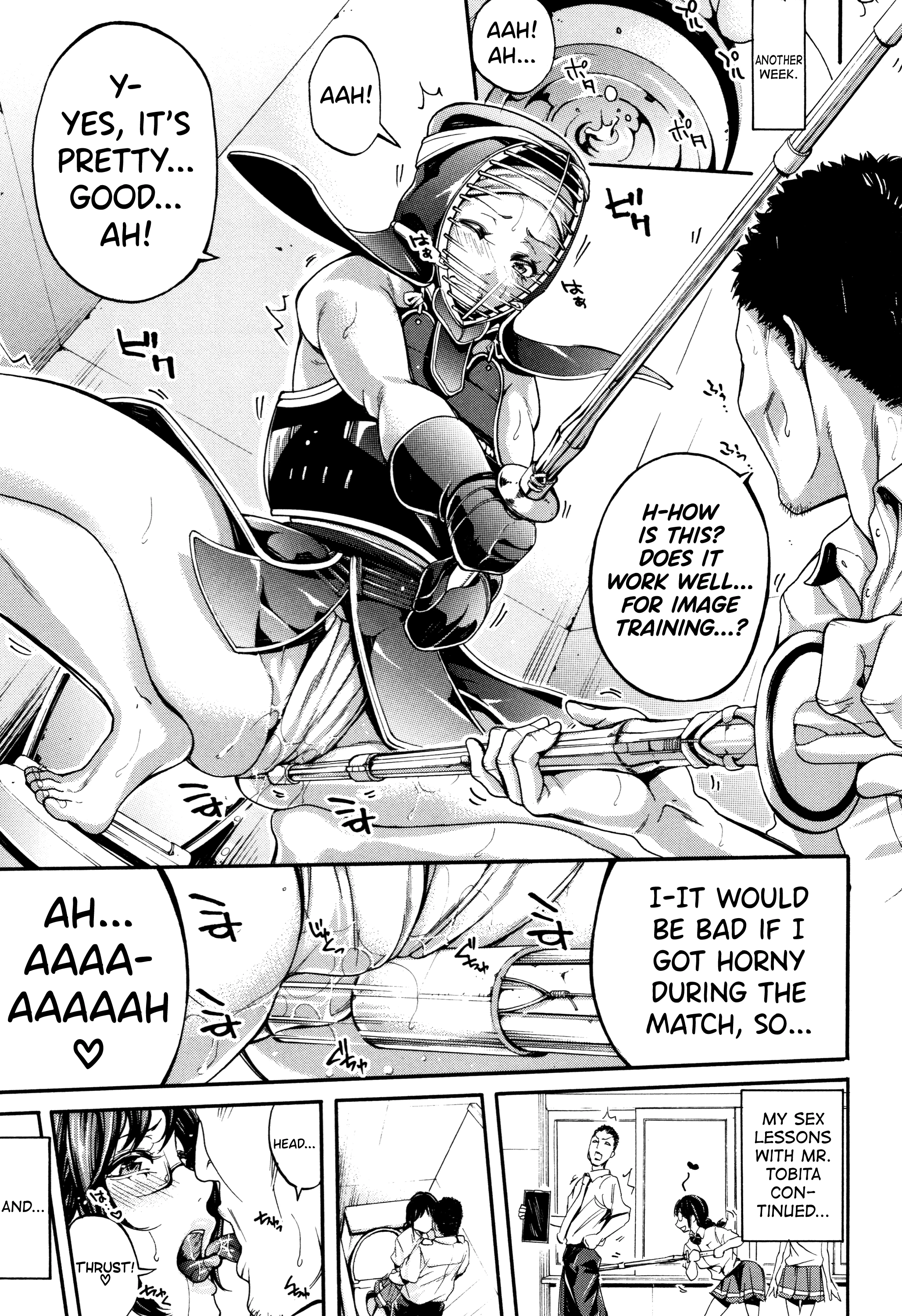 Sweaty Angels 2 porn comic picture 9