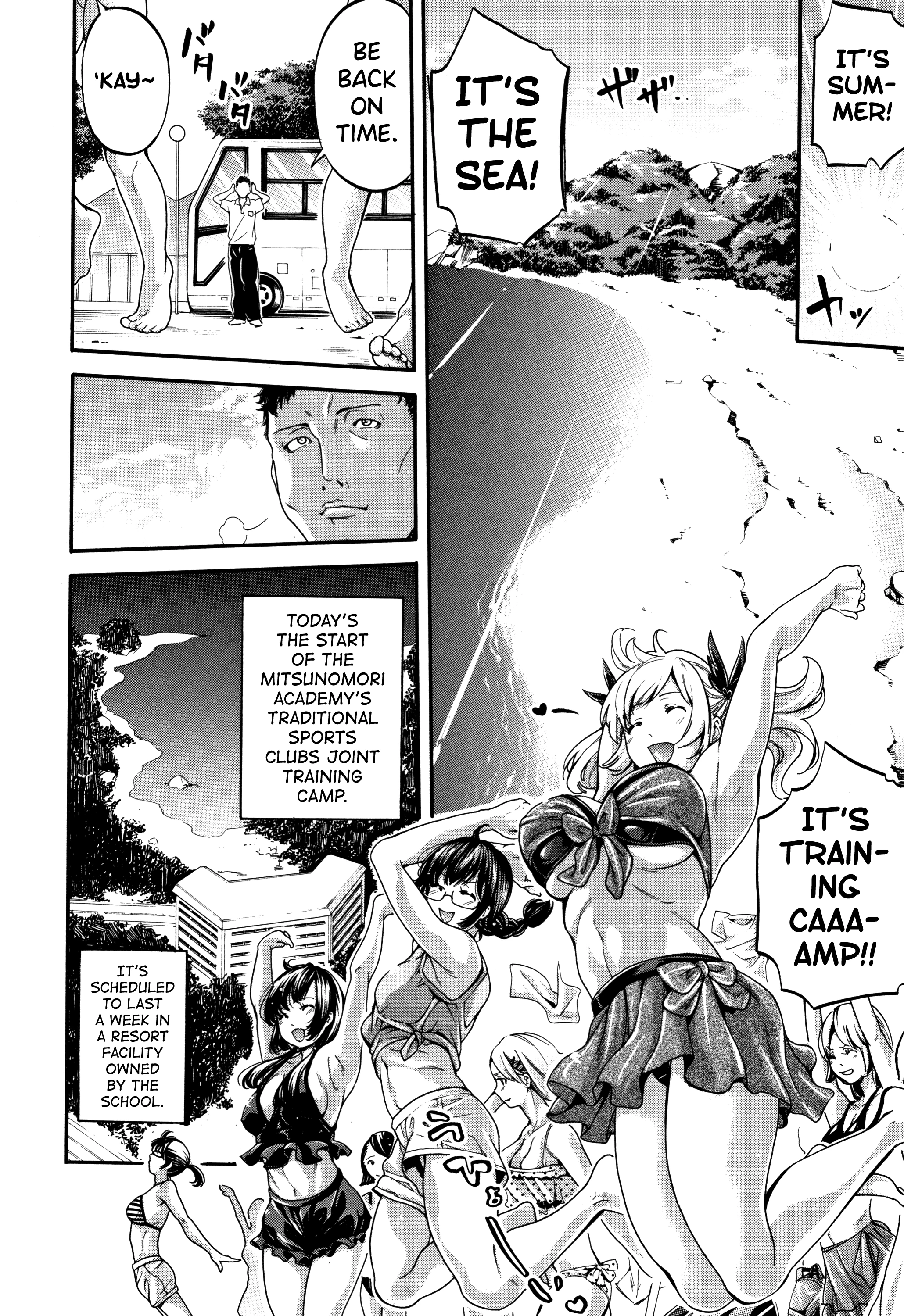 Sweaty Angels 3 porn comic picture 2