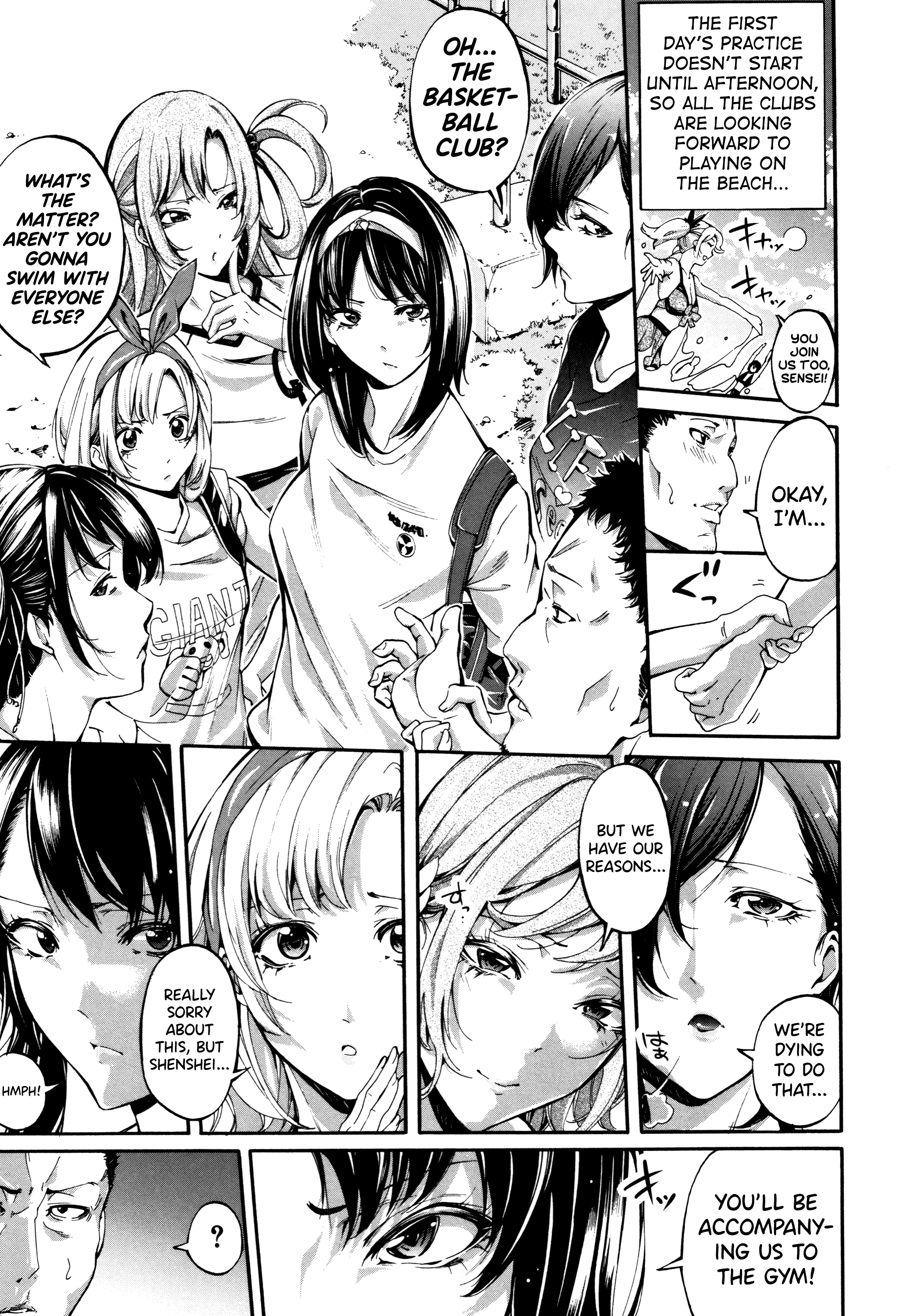 Sweaty Angels 3 porn comic picture 3