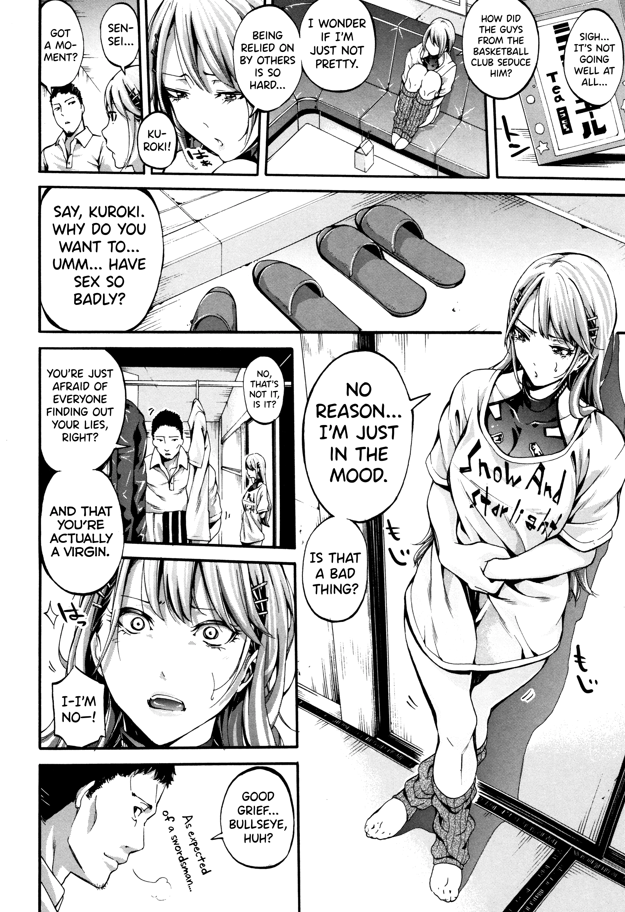 Sweaty Angels 4 porn comic picture 10