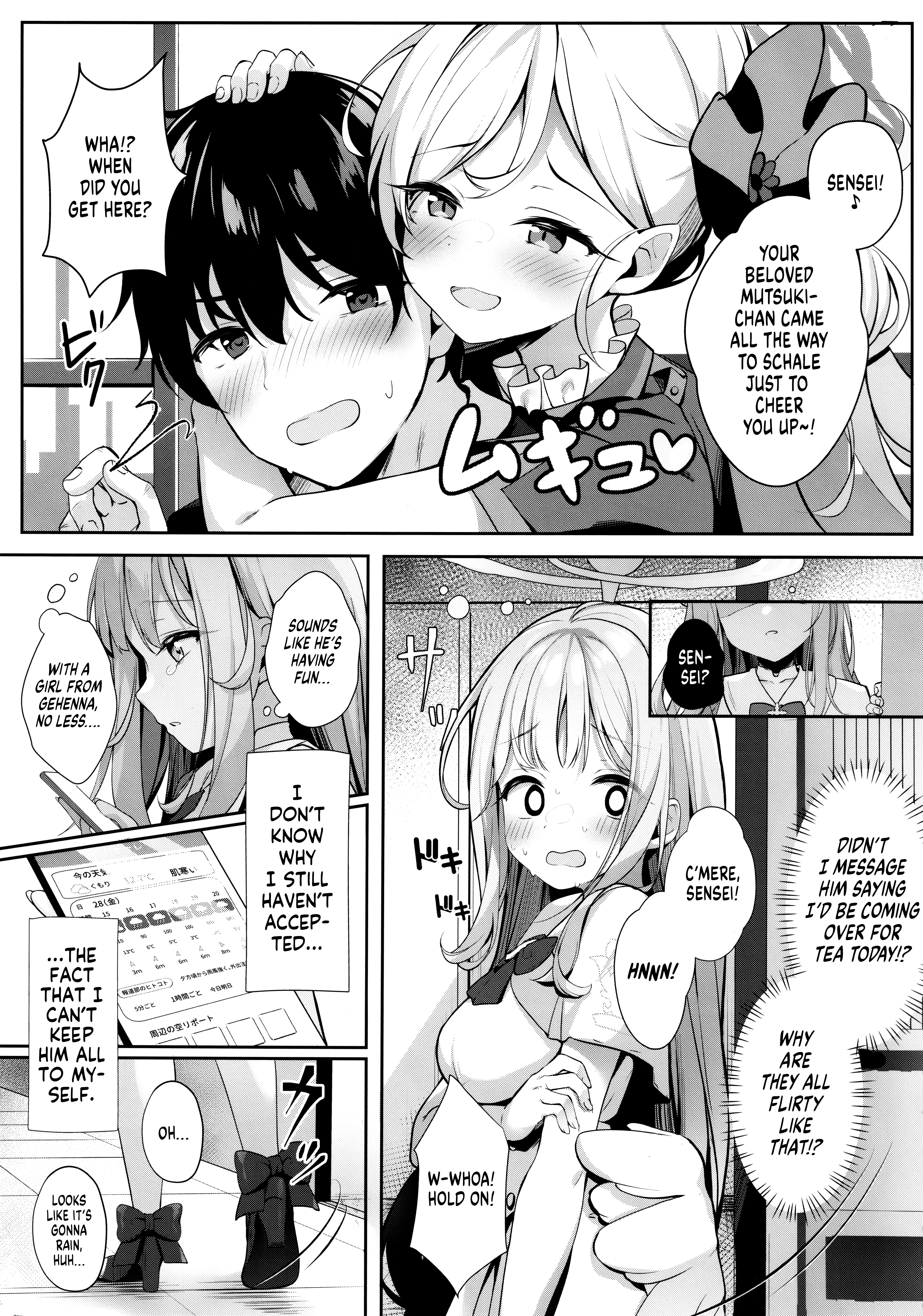 Sweet Shelter with Mika porn comic picture 3