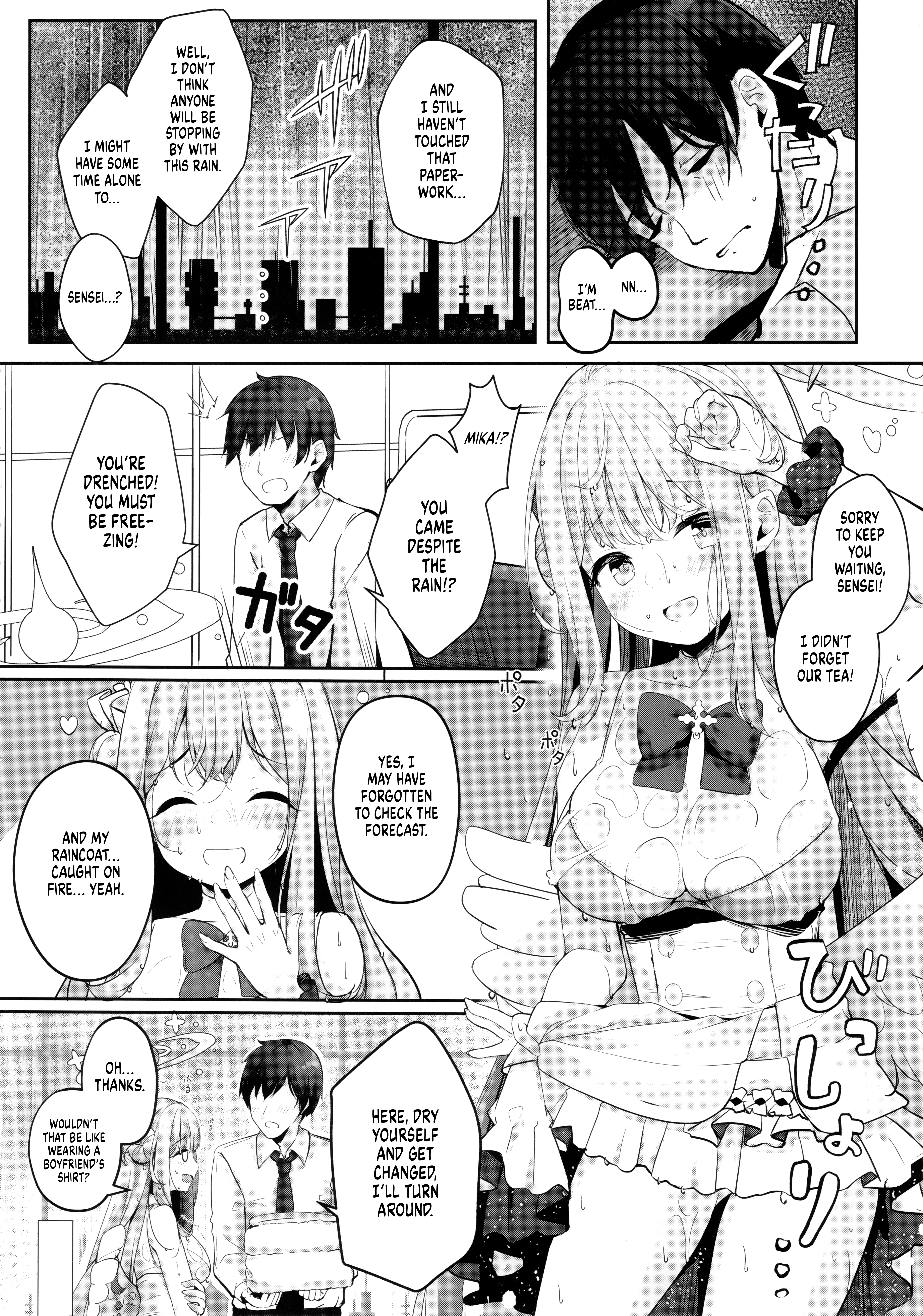 Sweet Shelter with Mika porn comic picture 4