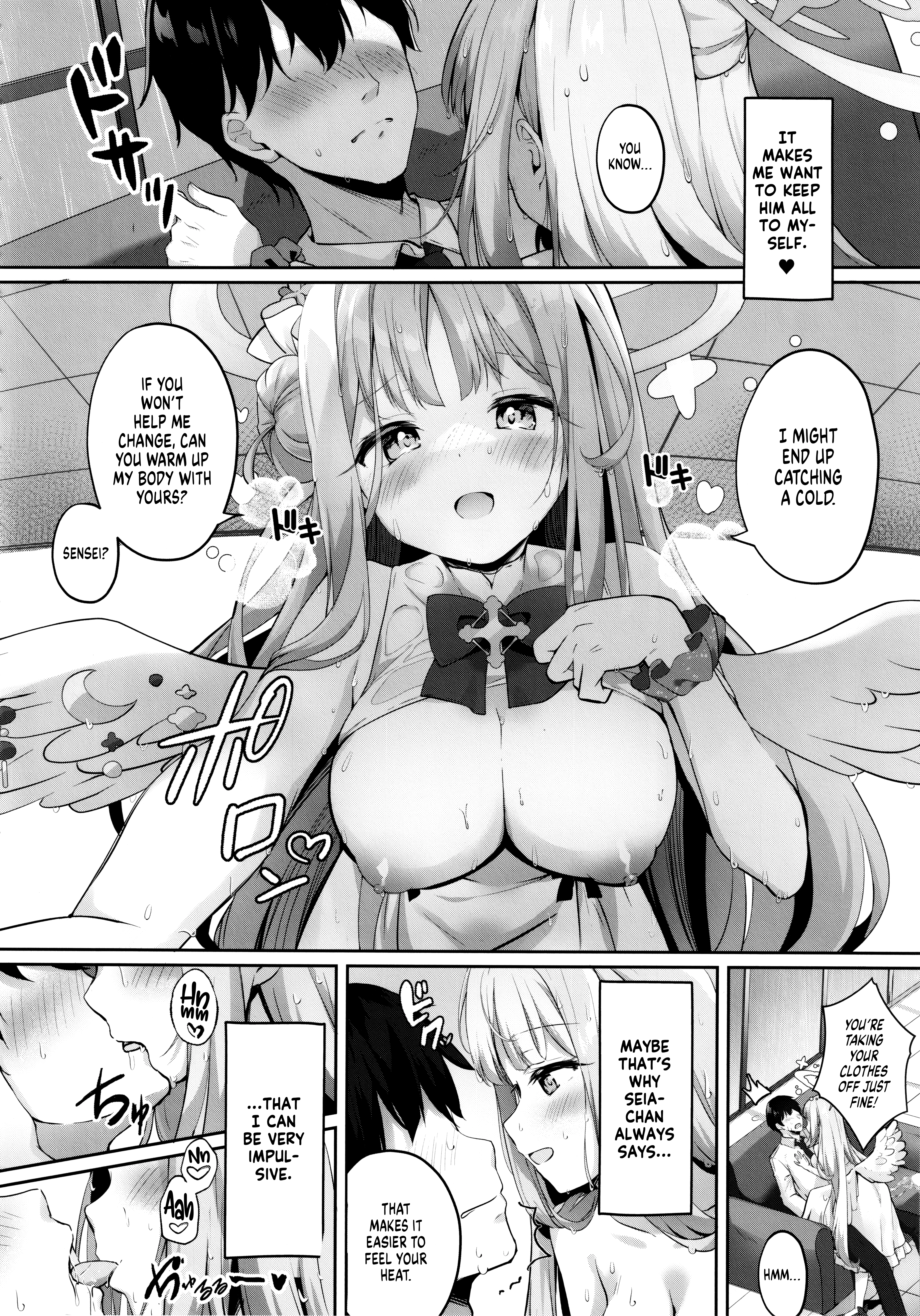 Sweet Shelter with Mika porn comic picture 6