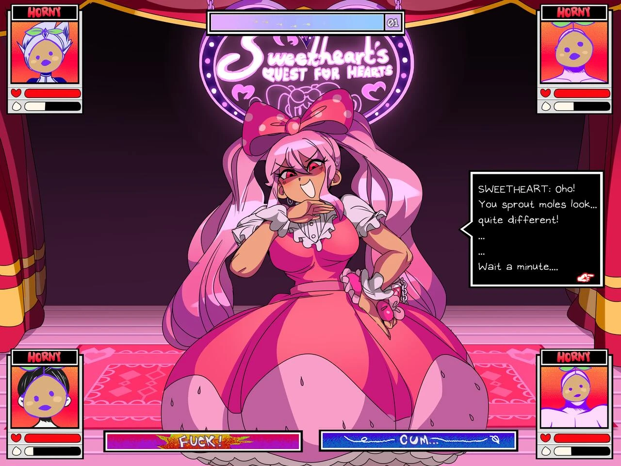 Sweetheart Battle porn comic picture 1
