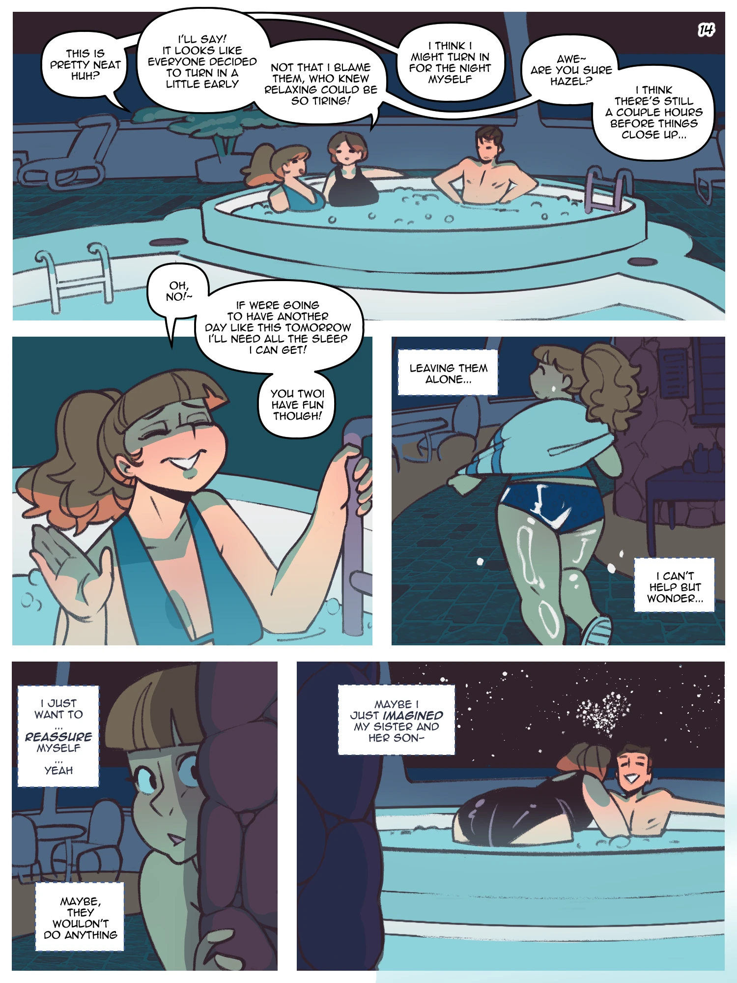 Swimsuit Shopping porn comic picture 14
