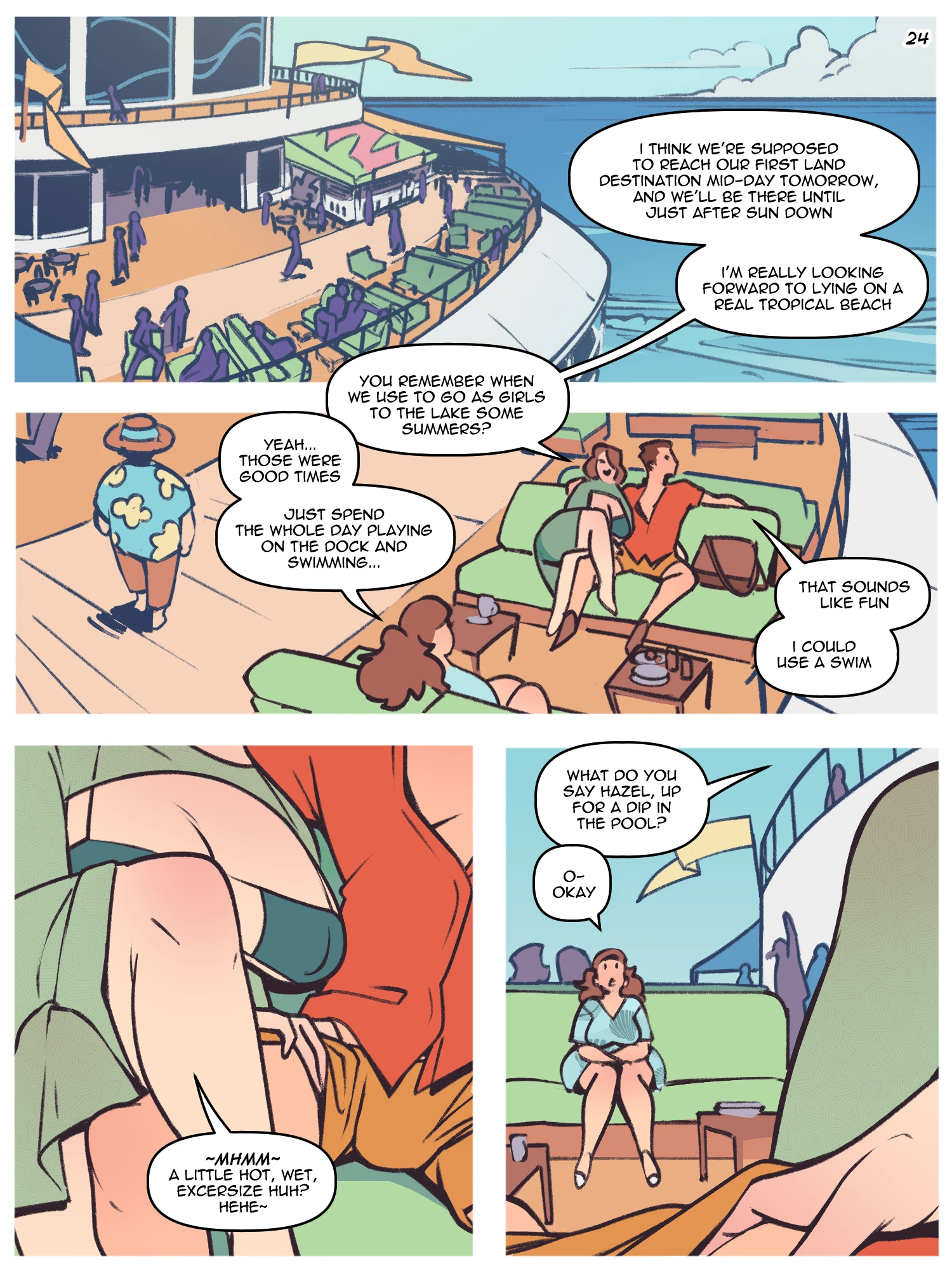 Swimsuit Shopping porn comic picture 24