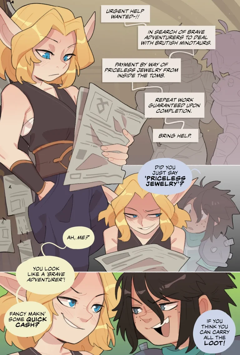Syllia and Zoey porn comic picture 1
