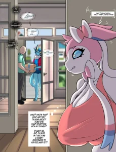 Sylveon~ Jealous Are We A Survival Guide For Dere’s porn comic picture 1