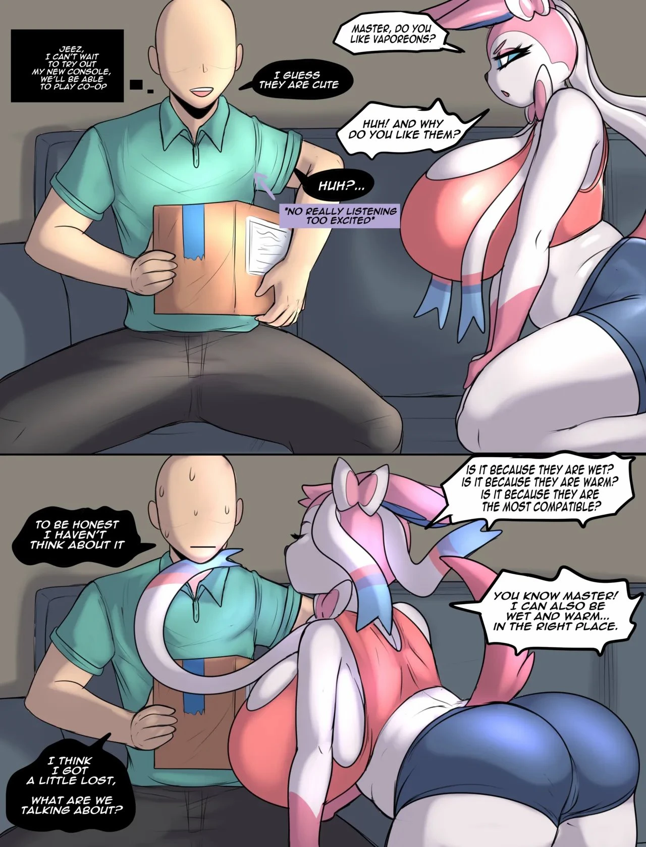 Sylveon~ Jealous Are We A Survival Guide For Dere’s porn comic picture 2