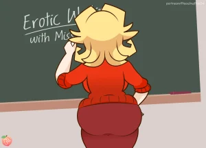 Teach's Peach porn comic picture 1