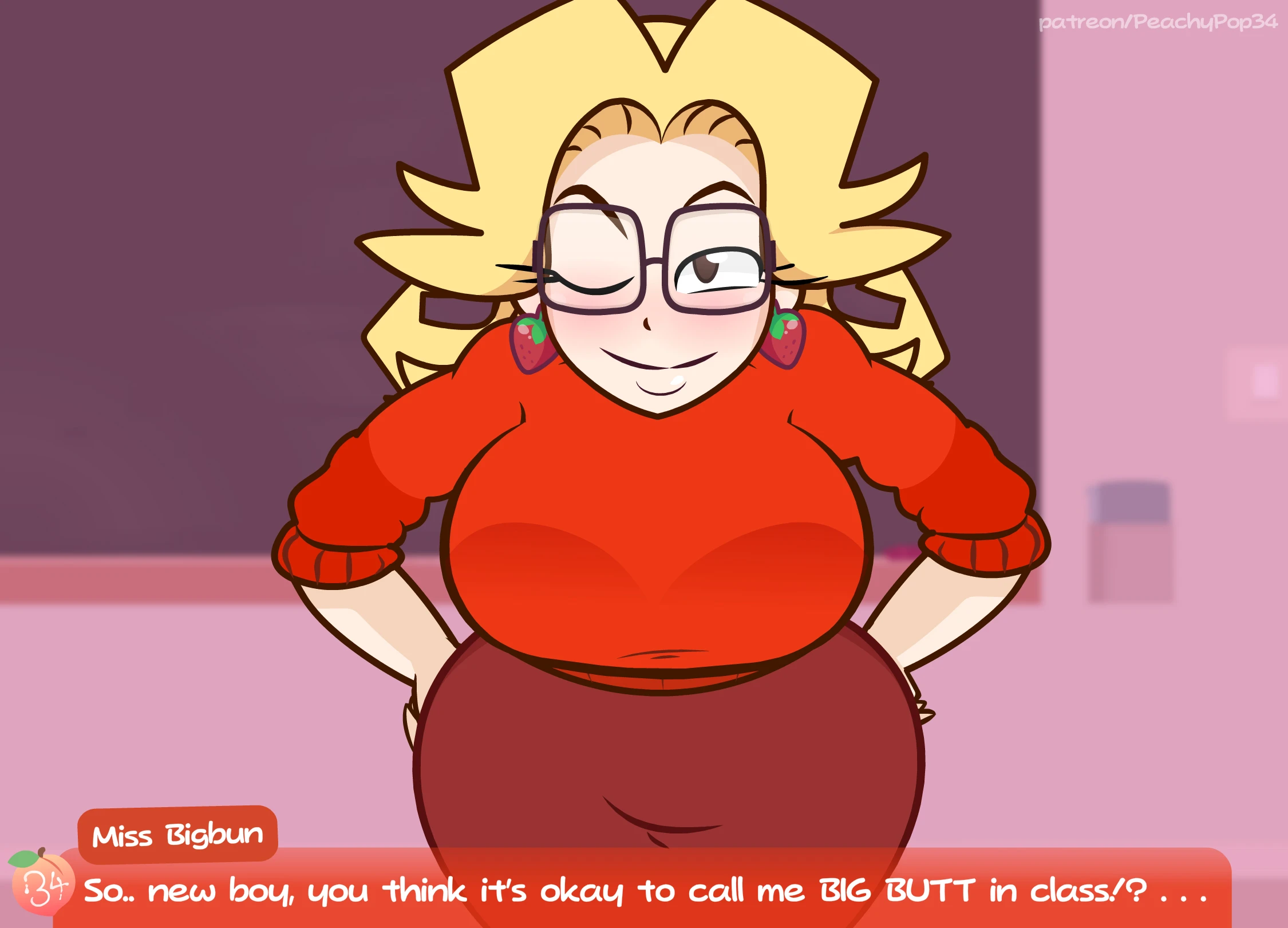 Teach's Peach porn comic picture 10