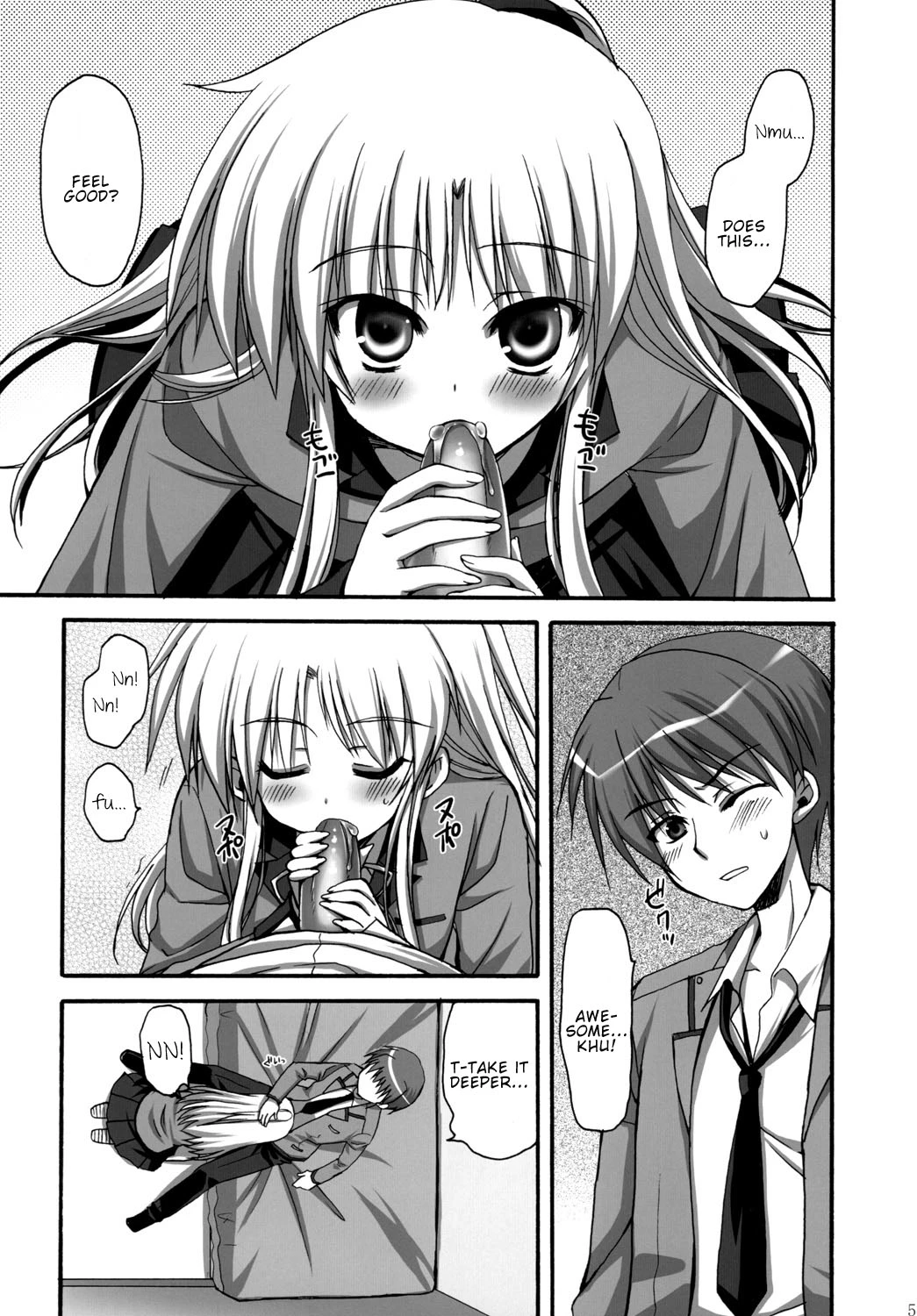 Tenshi-chan to Ecchi porn comic picture 4