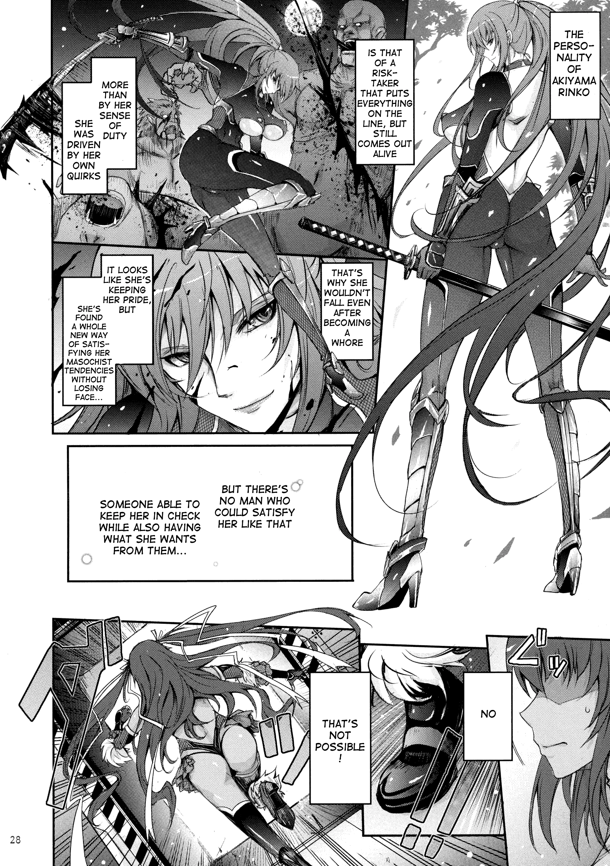 TENTACLES Reijou Akiyama Rinko no Mitsubako porn comic picture 28