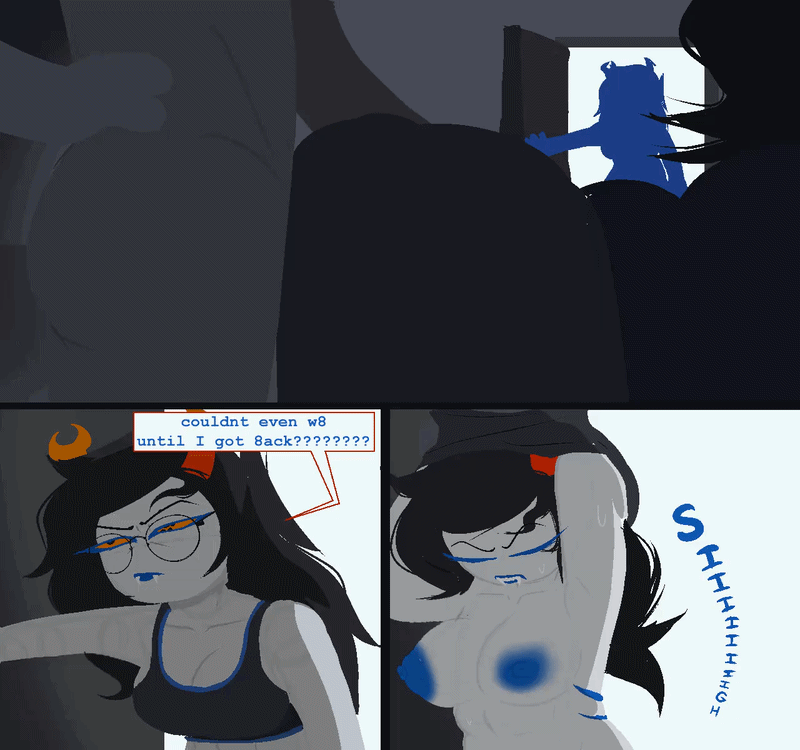 Terezi x john porn comic picture 4