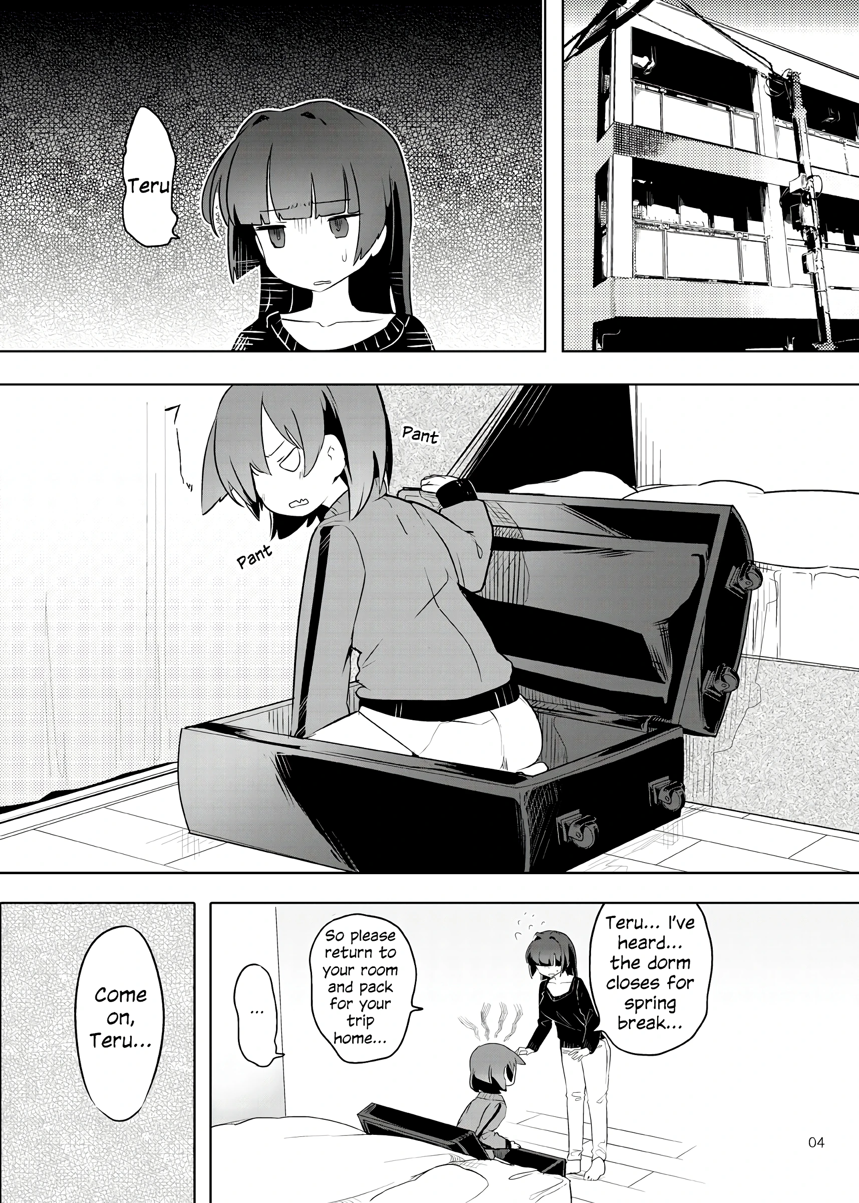 Teru and Her Break porn comic picture 3