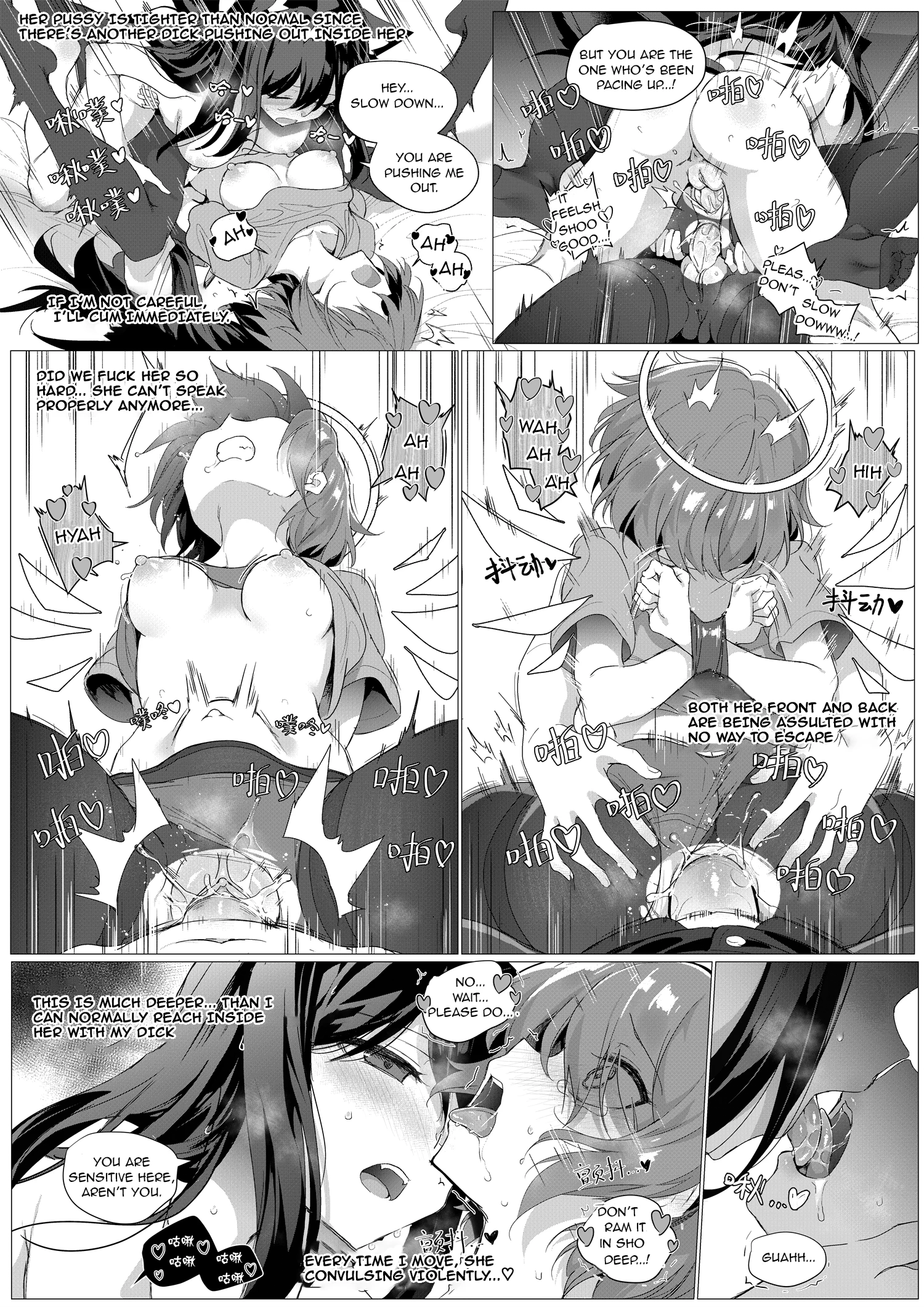 Texas x Exusiai porn comic picture 21