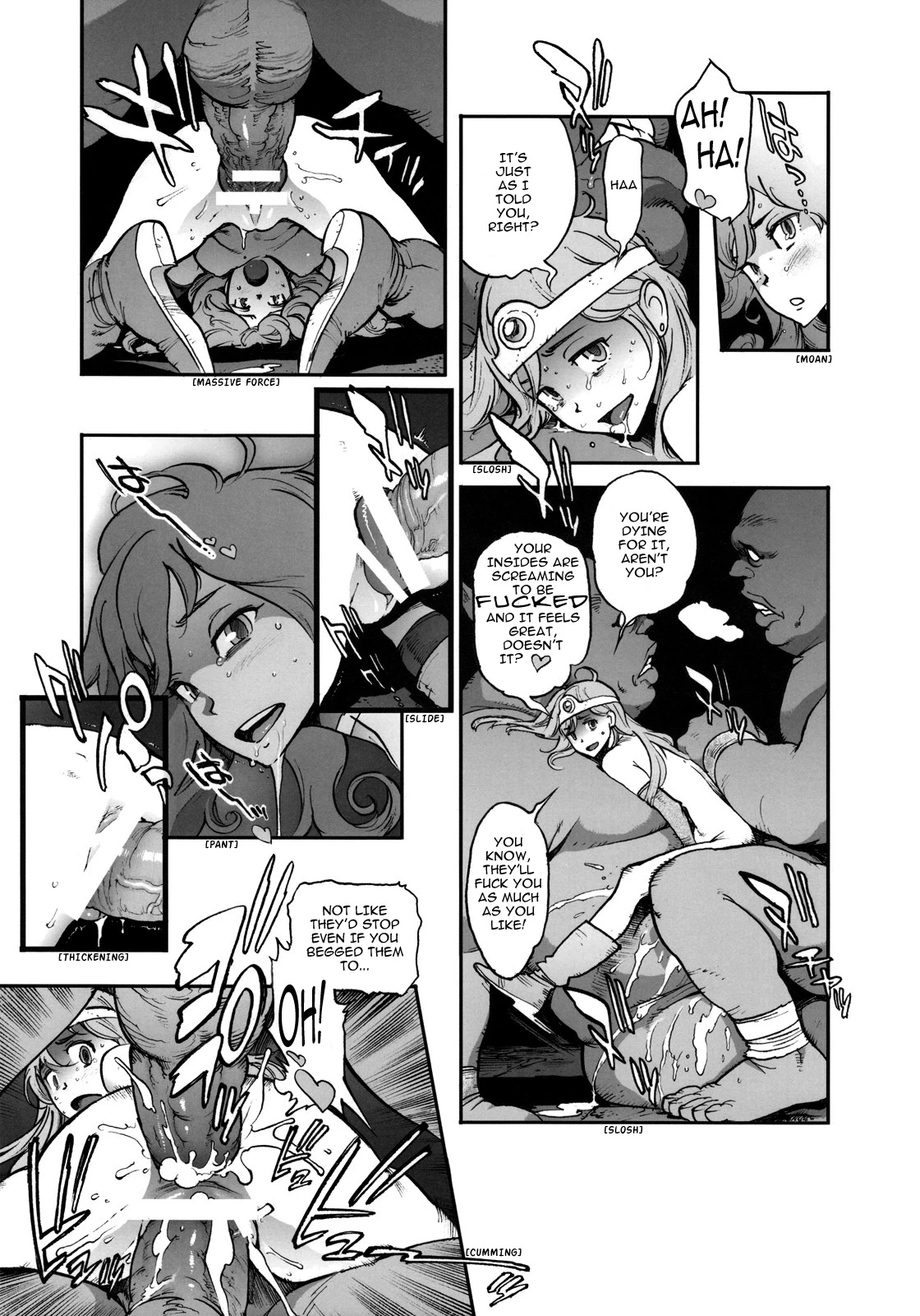 The Adventurers' Cage porn comic picture 12