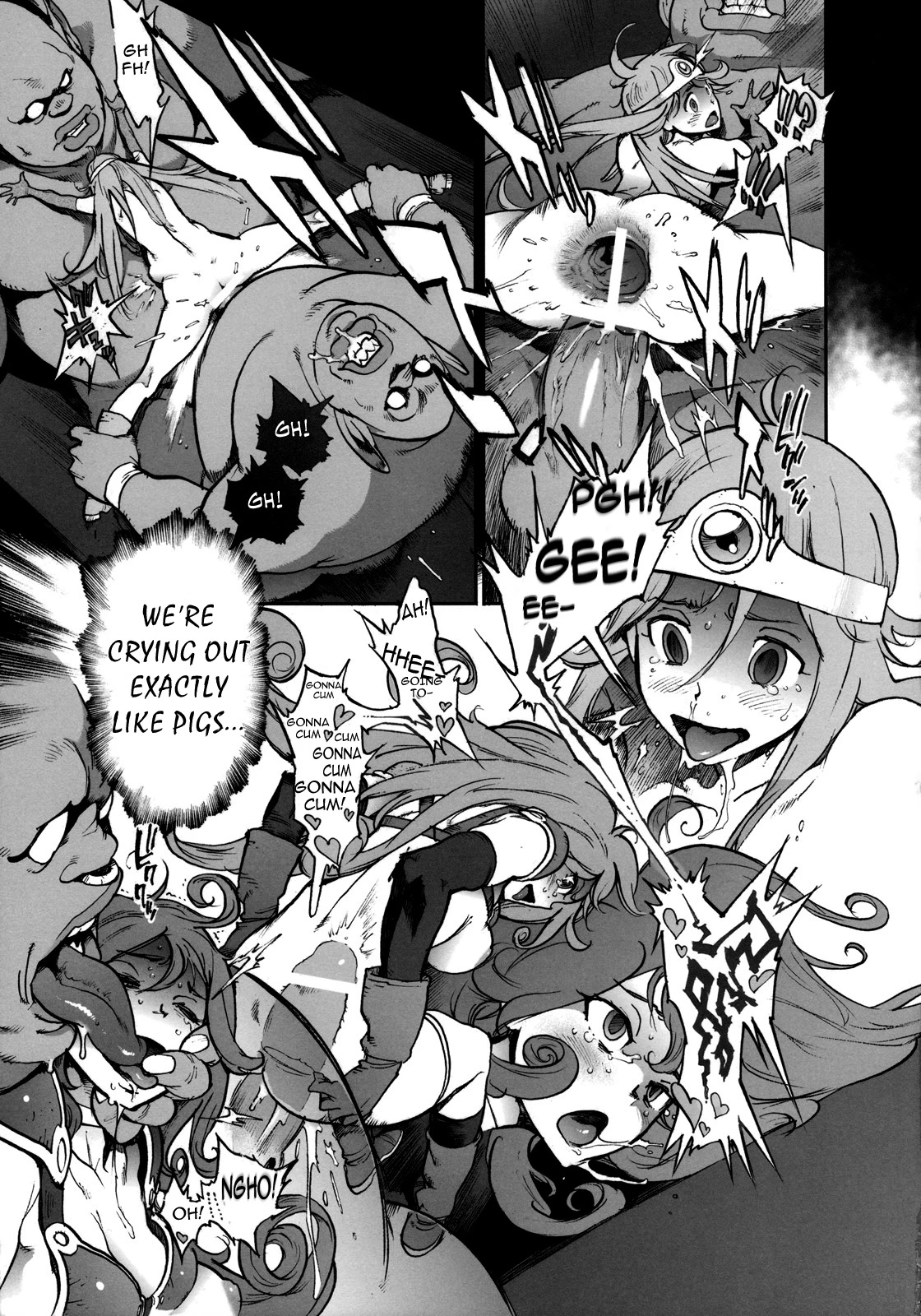 The Adventurers' Cage porn comic picture 14