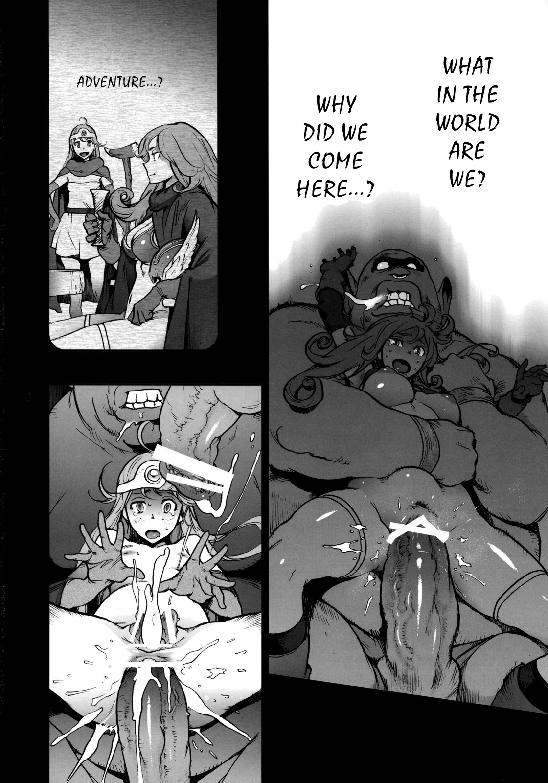 The Adventurers' Cage porn comic picture 15