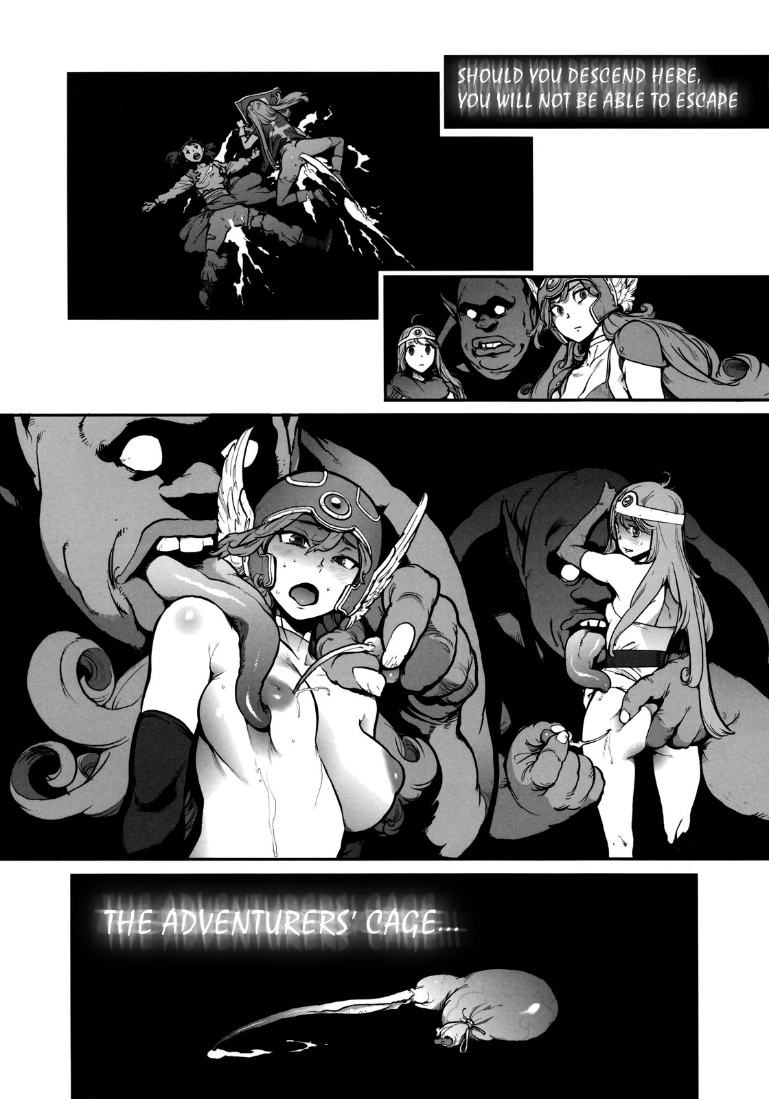 The Adventurers' Cage porn comic picture 19