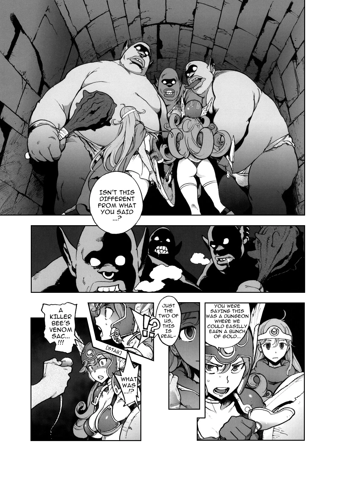 The Adventurers' Cage porn comic picture 2