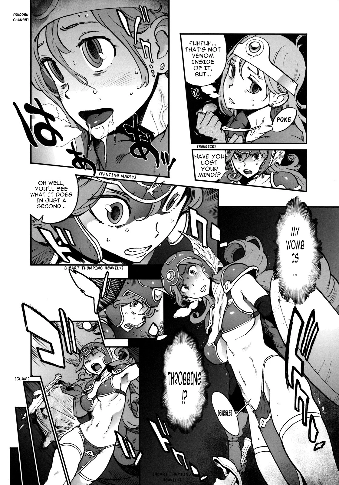 The Adventurers' Cage porn comic picture 3